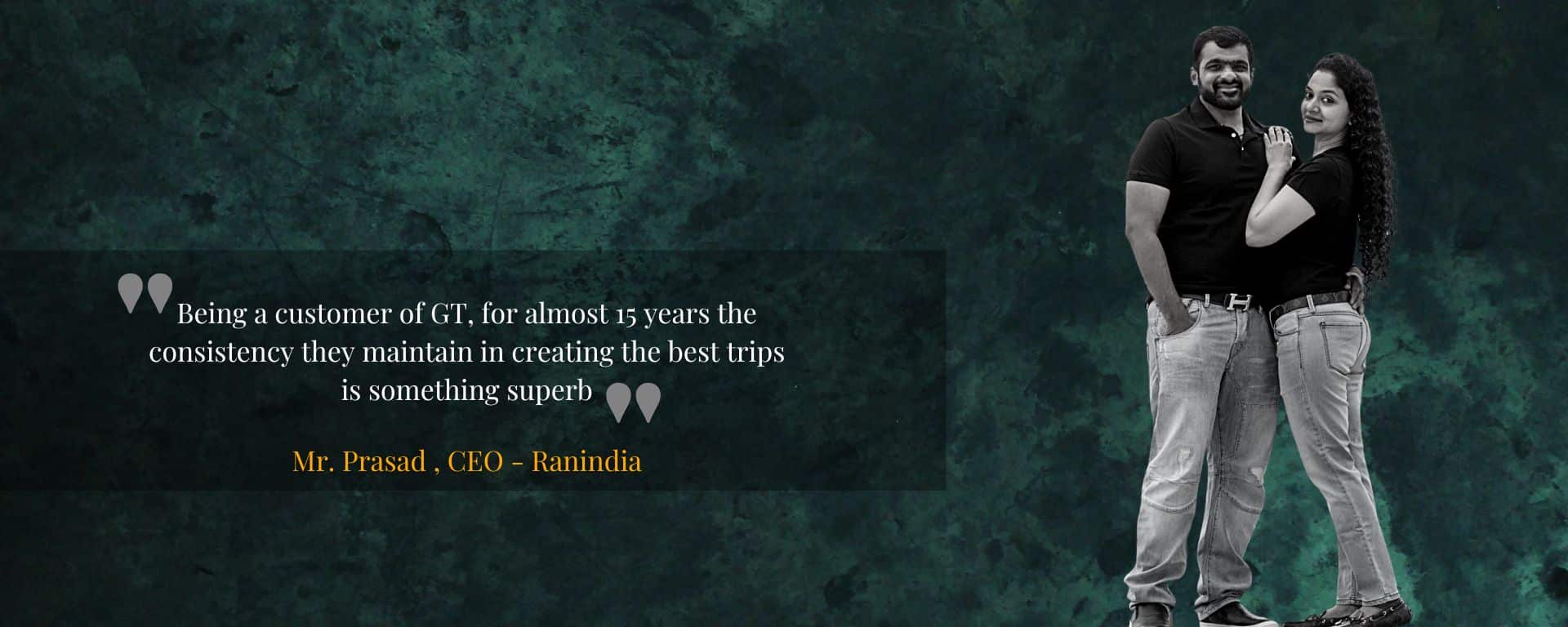 ceo ranindia gtholidays feedback