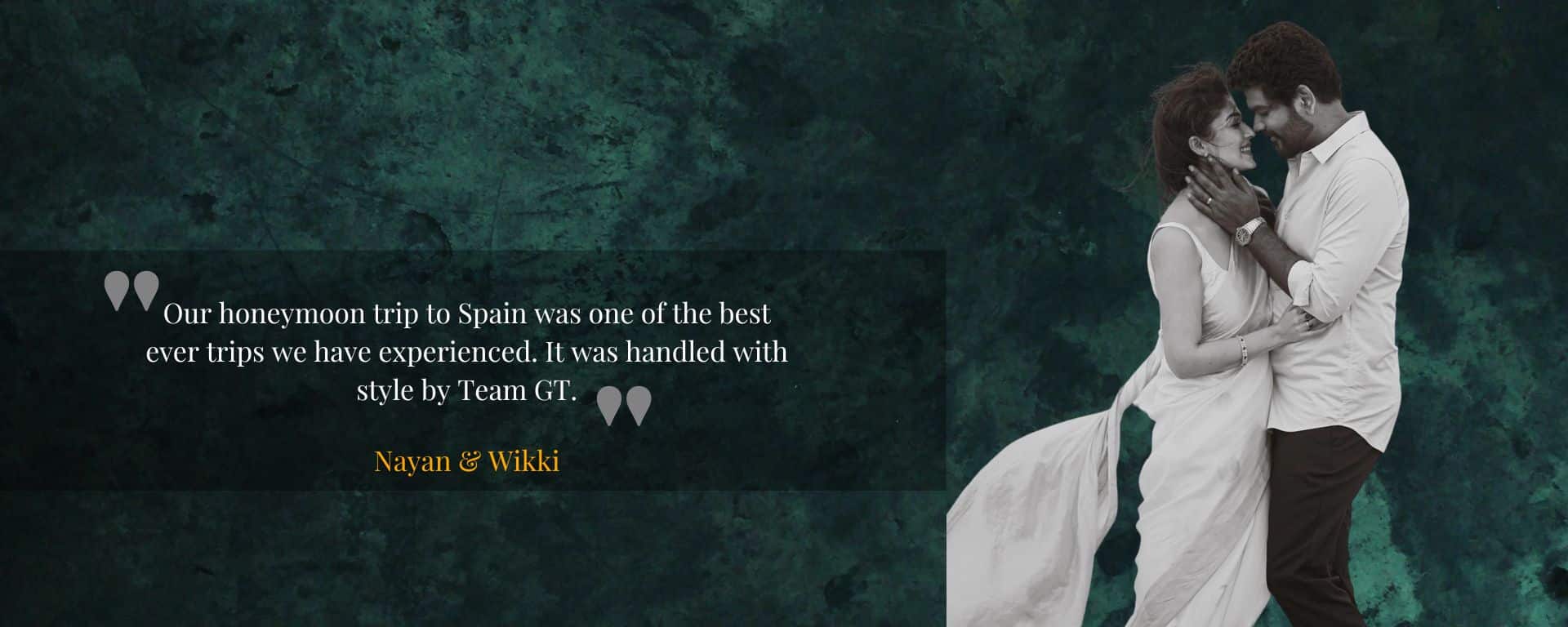 nayan wikki gtholidays feedback