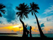 Beach couple kerala