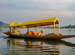 Dal lake at srinagar