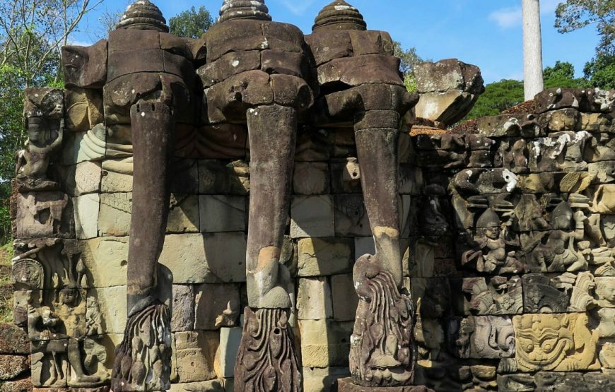 Elephant Terrace at cambodia