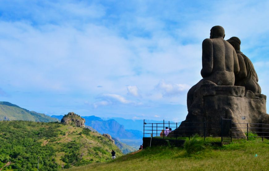 Kuravan kurathi statue ramakkalmedu