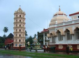 Mangeshi Temple visit in Goa honeymoon tour package by GT Holidays
