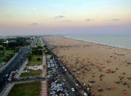 GT Holidays Chennai educational tour package featuring Marina Beach visit
