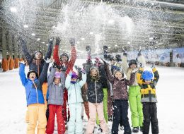 Snow World fun in GT Holidays Hyderabad trip package