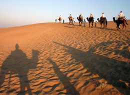 Experience Thar Khuri dunes with GT Holidays Rajasthan holiday package