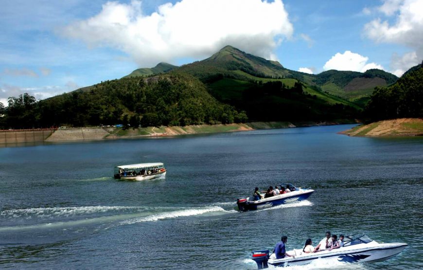 Thekkady in Kerala boating