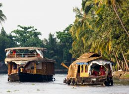 Boathouse ride in GT Holidays Kerala Alleppey tour package