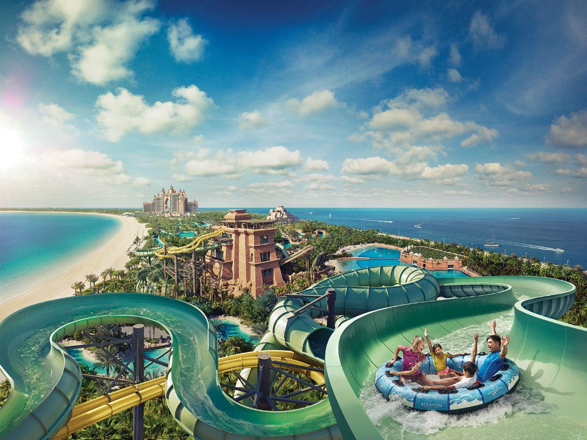 Aquaventure and Lost Chambers in dubai