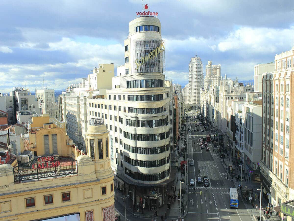 Gran Vía Madrid Spain