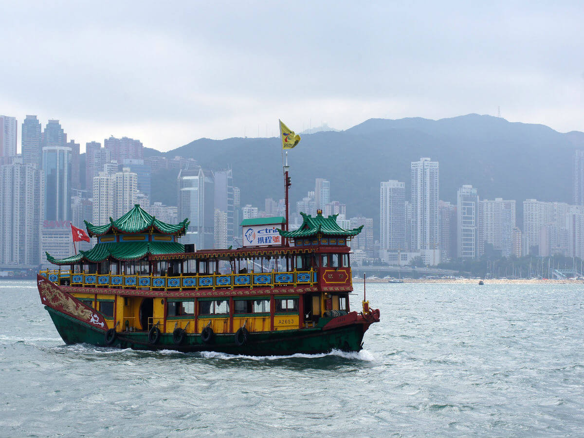 Hong Kong Sea Ship