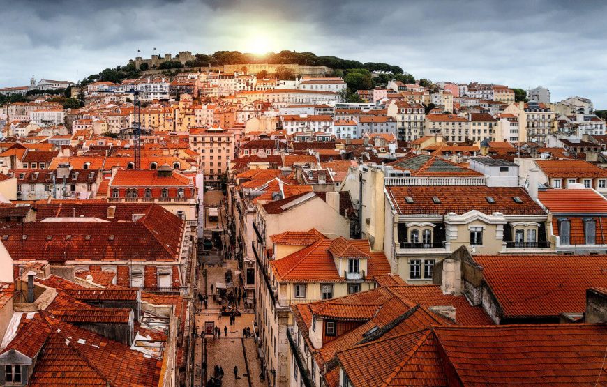 Lisbon Retouch Sunset