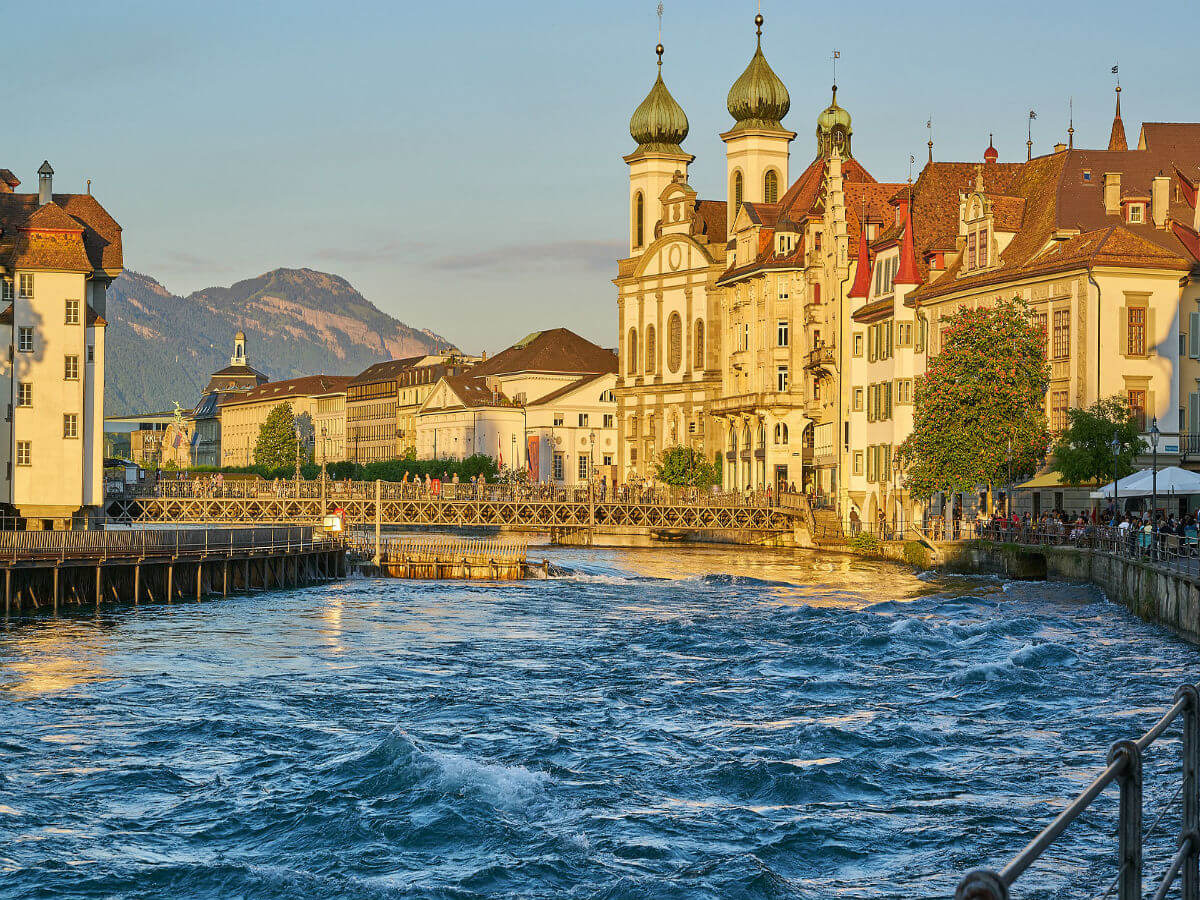 Zurich Limmath River