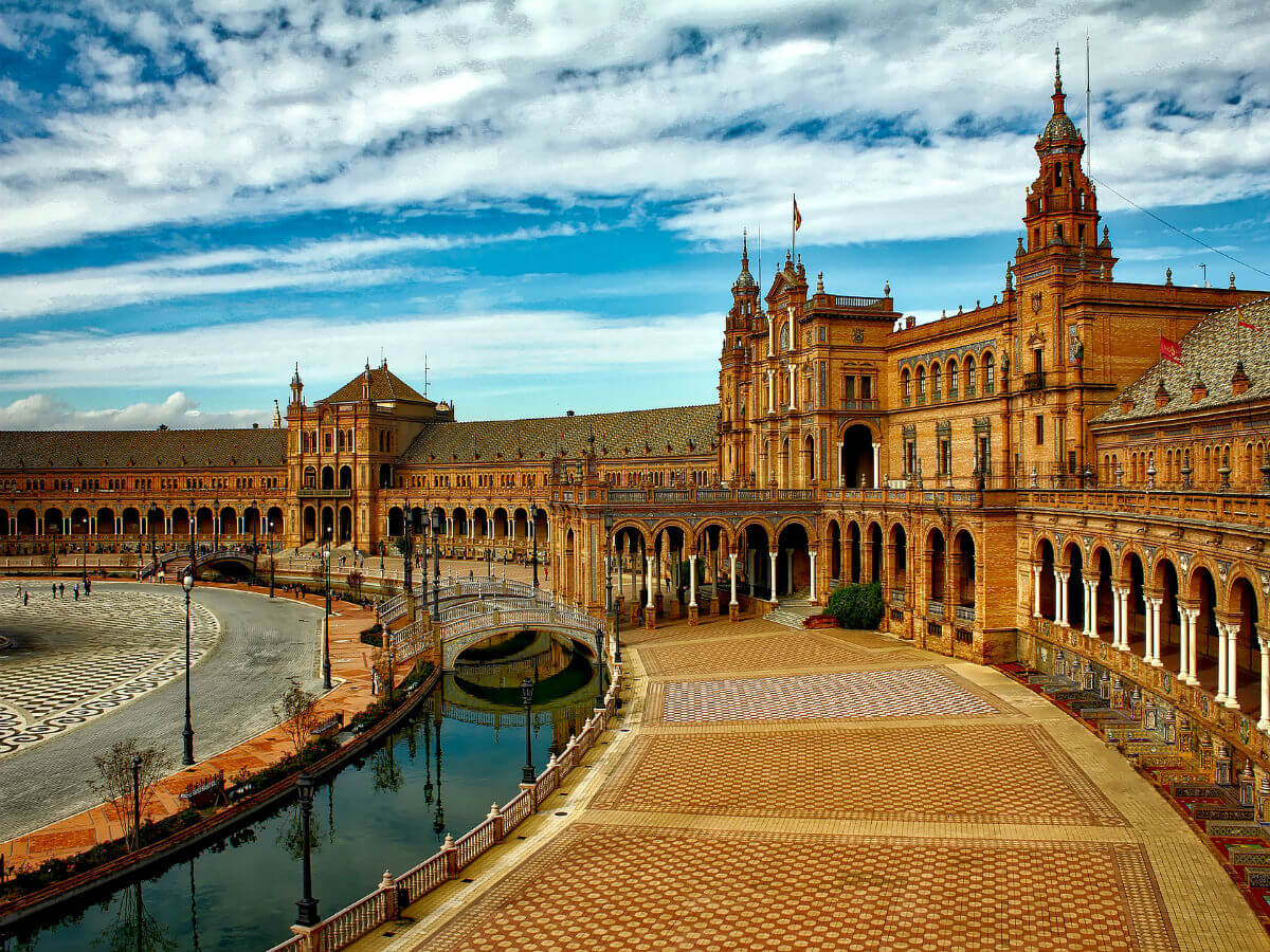 Plaza Espana Seville Spain