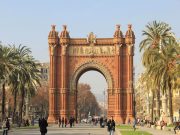 Spain Barcelona Triumphal Arch