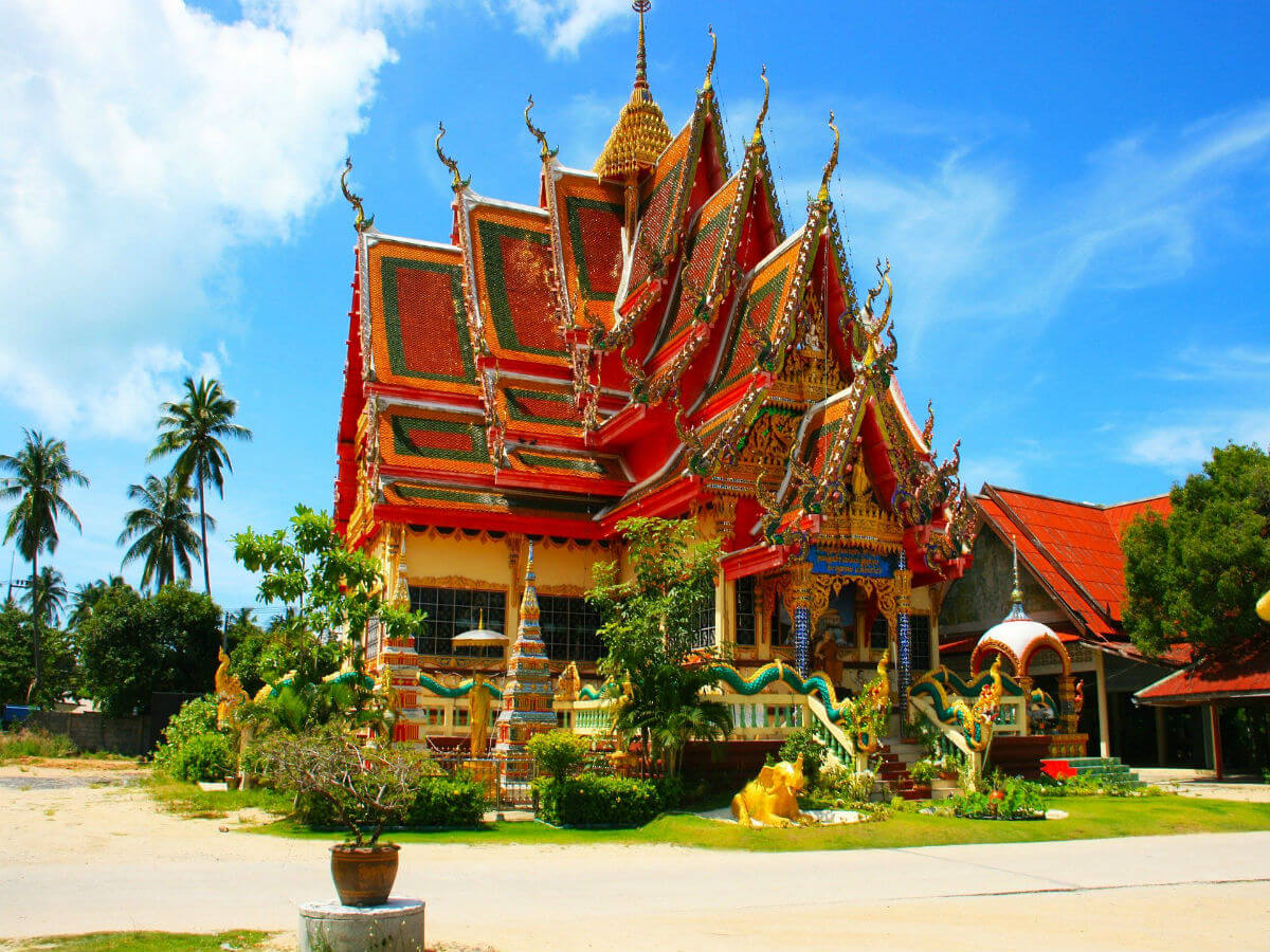 Thailand Temple Roof