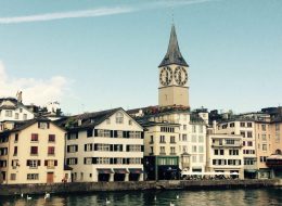 Zurich Limmath River