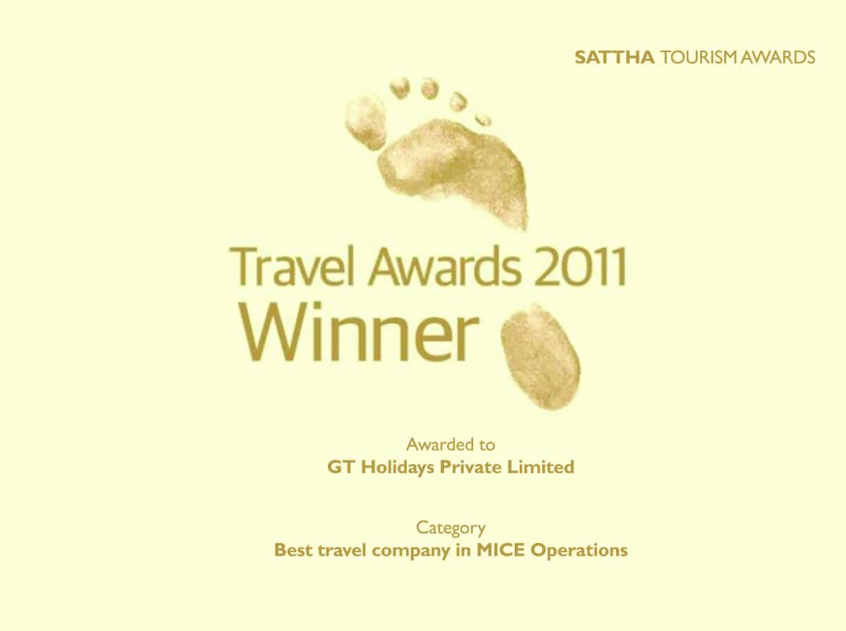 Travel awards 2011 winner