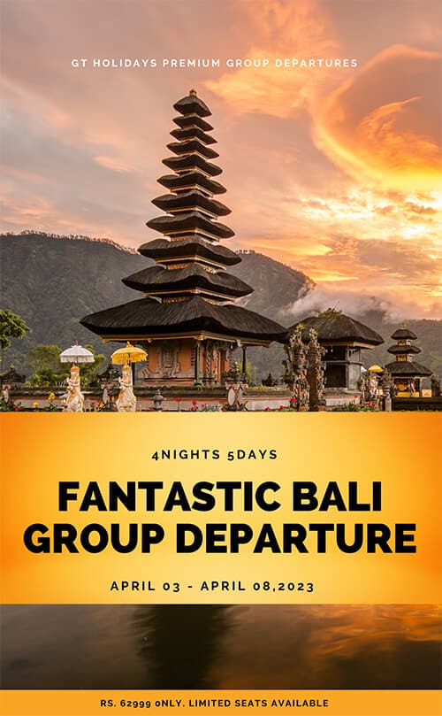 Fantastic Bali Group Departure - April 03 - April 08
