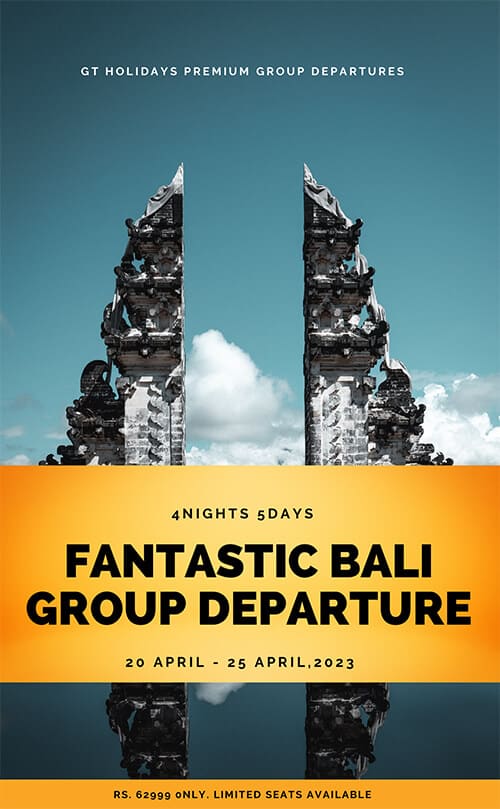 Fantastic Bali Group Departure - April 20 - April 25