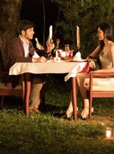 Outdoor Dining at Tamara Coorg