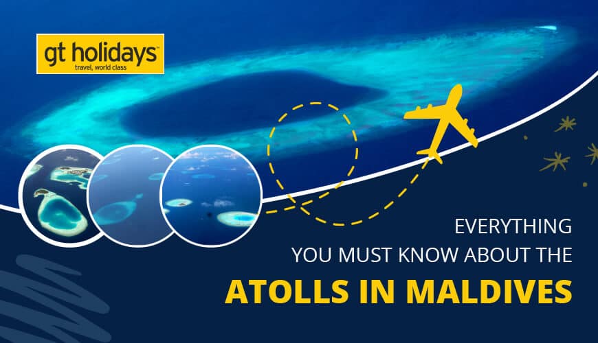 Atolls in Maldives