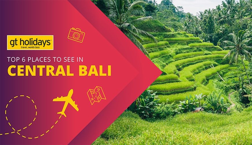Tourist Places Central Bali