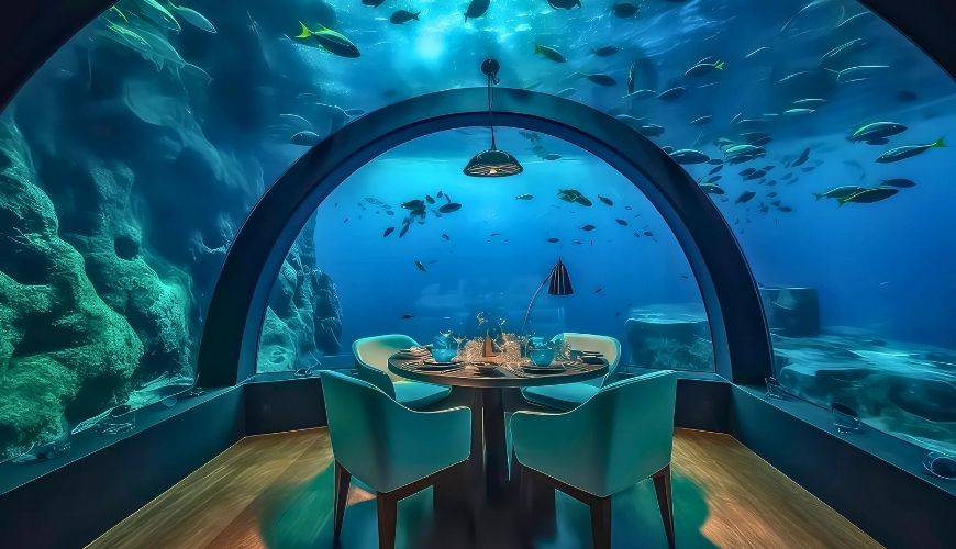 first under water resort dubai