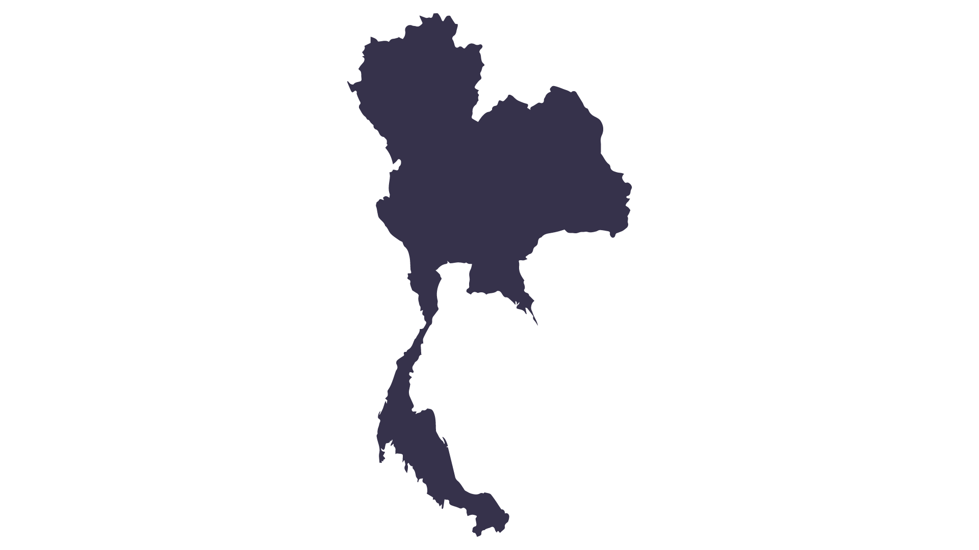 thailand map